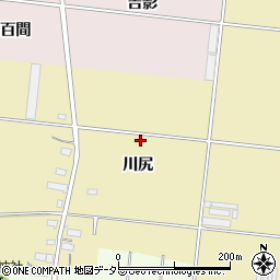 愛知県豊川市大木町（川尻）周辺の地図