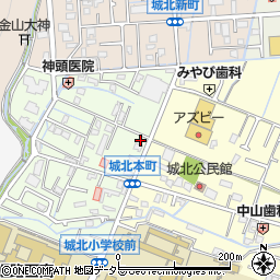 兵庫県姫路市城北本町11-24周辺の地図