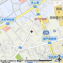 静岡県藤枝市瀬戸新屋112周辺の地図