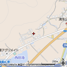 兵庫県姫路市飾東町山崎1259周辺の地図