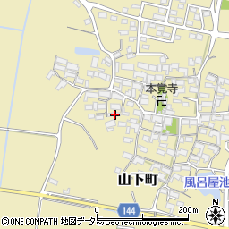 三重県亀山市山下町96周辺の地図