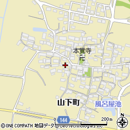 三重県亀山市山下町94周辺の地図