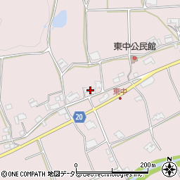 兵庫県三木市口吉川町東中171周辺の地図