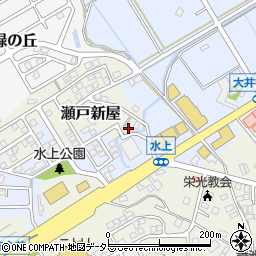 静岡県藤枝市瀬戸新屋432-12周辺の地図