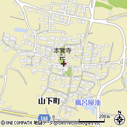 三重県亀山市山下町43周辺の地図