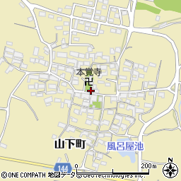 三重県亀山市山下町43周辺の地図