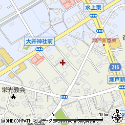 静岡県藤枝市瀬戸新屋243-6周辺の地図