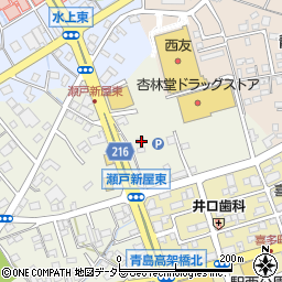 静岡県藤枝市瀬戸新屋183-4周辺の地図