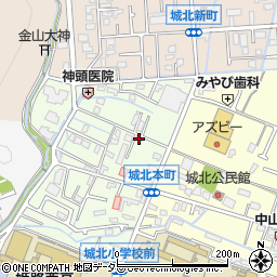 兵庫県姫路市城北本町11-18周辺の地図
