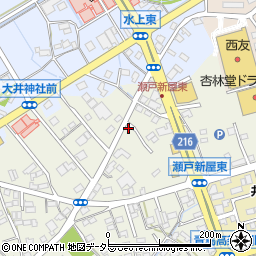 静岡県藤枝市瀬戸新屋113-5周辺の地図