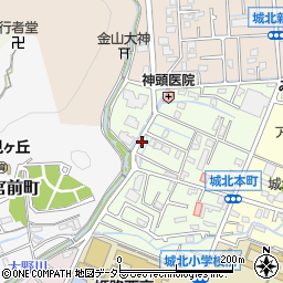 浦井パーキング周辺の地図
