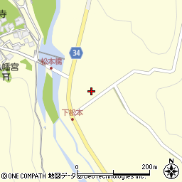 島根県浜田市内村町939-1周辺の地図