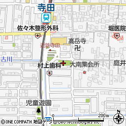 寺田児童公園周辺の地図
