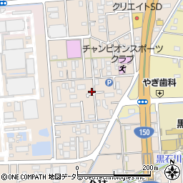 静岡県焼津市三ケ名89周辺の地図