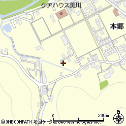 島根県浜田市内村町本郷480-5周辺の地図