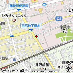 日産レンタカー藤枝店周辺の地図