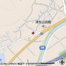 兵庫県姫路市飾東町山崎1169周辺の地図