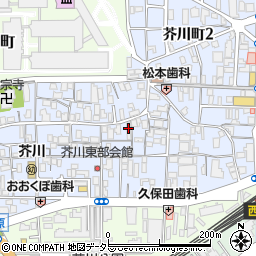 西田本店周辺の地図