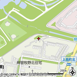 大阪府枚方市牧野北町15-14周辺の地図