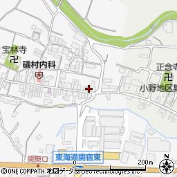 三重県亀山市関町木崎1496周辺の地図