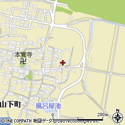 三重県亀山市山下町518周辺の地図