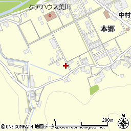 島根県浜田市内村町本郷561-1周辺の地図