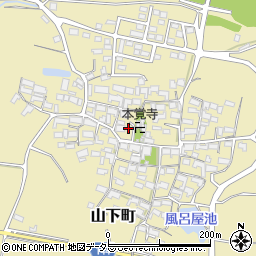 三重県亀山市山下町41周辺の地図