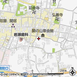 三重県亀山市関町木崎228-5周辺の地図
