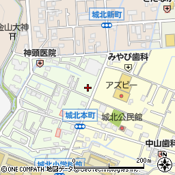 兵庫県姫路市城北本町12周辺の地図
