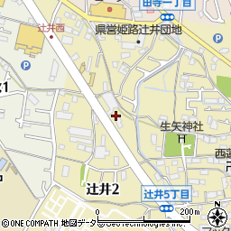 ネパールレストラン スバス 姫路辻井周辺の地図