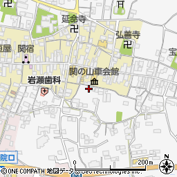 三重県亀山市関町木崎226-2周辺の地図