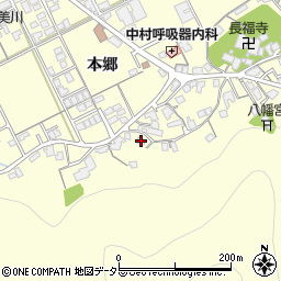 島根県浜田市内村町657周辺の地図