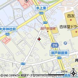 静岡県藤枝市瀬戸新屋114周辺の地図