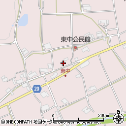 兵庫県三木市口吉川町東中147周辺の地図