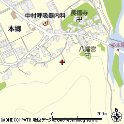 島根県浜田市内村町本郷739周辺の地図