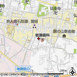 三重県亀山市関町木崎344周辺の地図