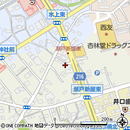 静岡県藤枝市瀬戸新屋115-6周辺の地図