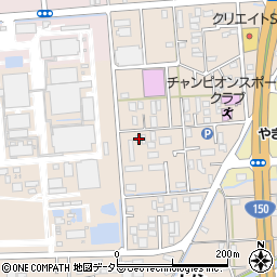静岡県焼津市三ケ名83周辺の地図