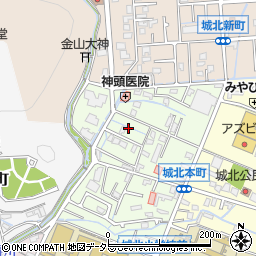 兵庫県姫路市城北本町9周辺の地図