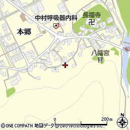 島根県浜田市内村町725周辺の地図