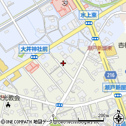 静岡県藤枝市瀬戸新屋233周辺の地図