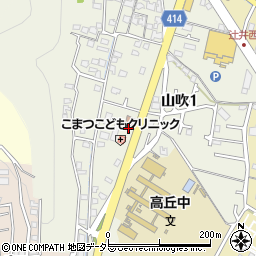 兵庫県姫路市山吹1丁目3周辺の地図
