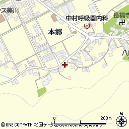 島根県浜田市内村町651周辺の地図