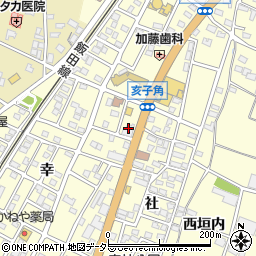 豊川信用金庫一宮支店周辺の地図