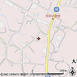 静岡県浜松市浜名区大平637周辺の地図