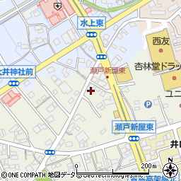 静岡県藤枝市瀬戸新屋115-4周辺の地図