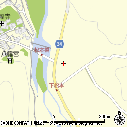 島根県浜田市内村町935周辺の地図