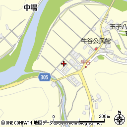 島根県浜田市内村町本郷258-7周辺の地図