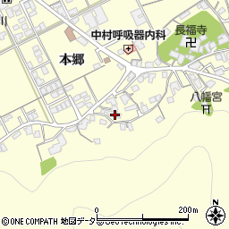 島根県浜田市内村町本郷659周辺の地図