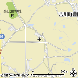 兵庫県三木市吉川町豊岡2900周辺の地図